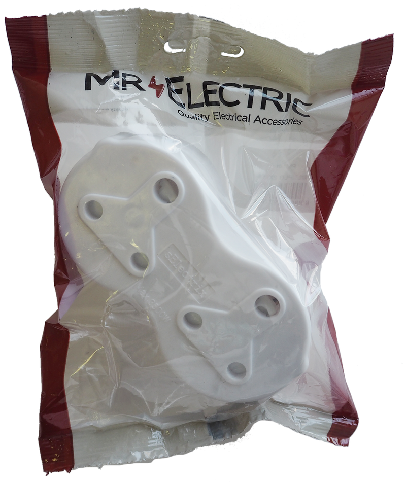 PRE-PACK MULTI PLUG 2X15A