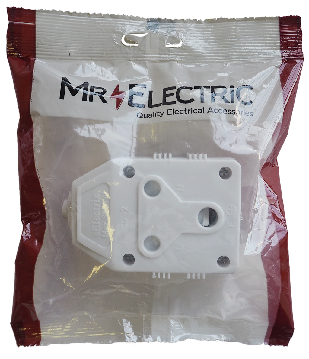PRE-PACK NYLON JANUS COUPLER WHITE