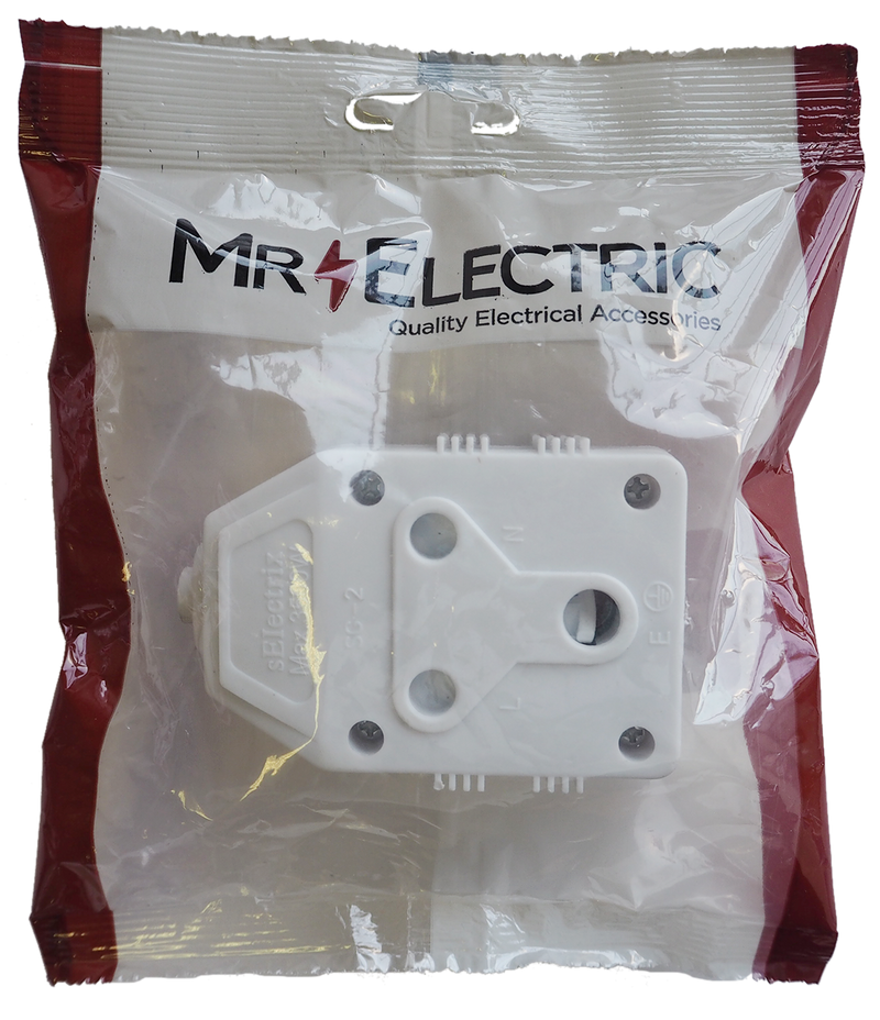 PRE-PACK NYLON JANUS COUPLER WHITE