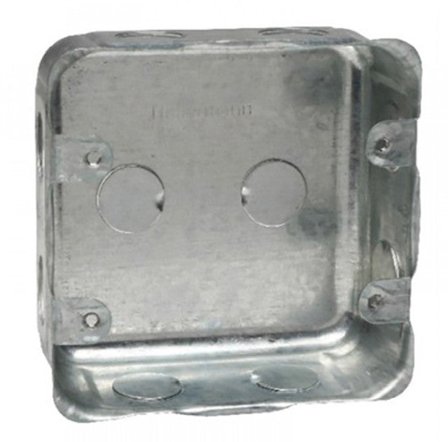 STEEL GALVANISED WALL BOXES 4X4