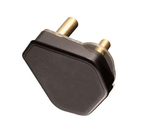 PLUG TOP 3 PIN 16A BLACK