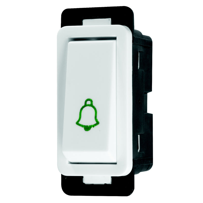 CRABTREE CLASSIC 1 WAY 20A BELL PRESS SWITCH MODULE (CLIP IN)