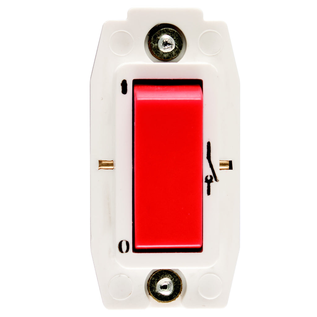 CRABTREE CLASSIC 1 WAY 20A DOUBLE POLE SWITCH MODULE (SCREW IN)
