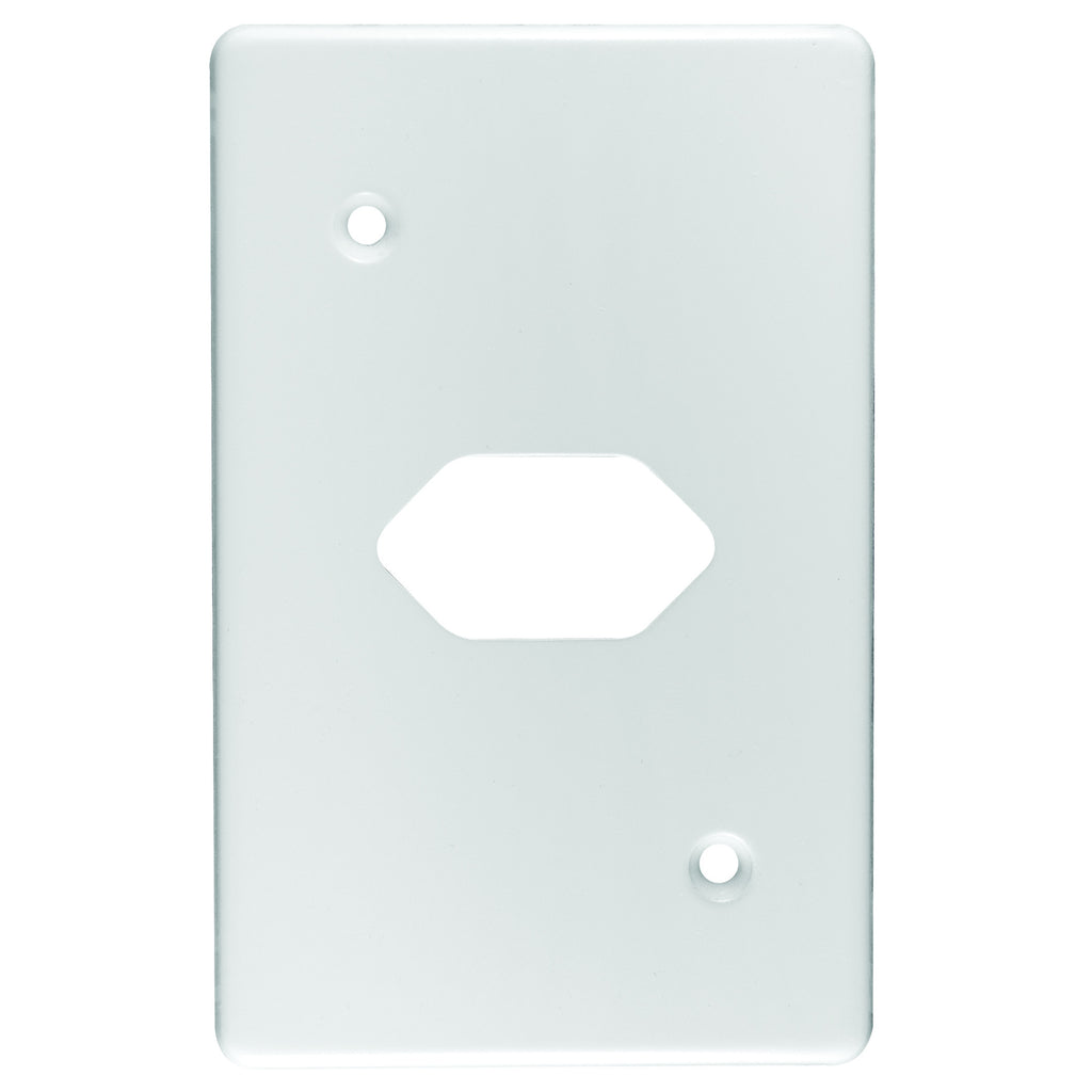 CRABTREE CLASSIC SLIMLINE COVERPLATE STEEL 4X2