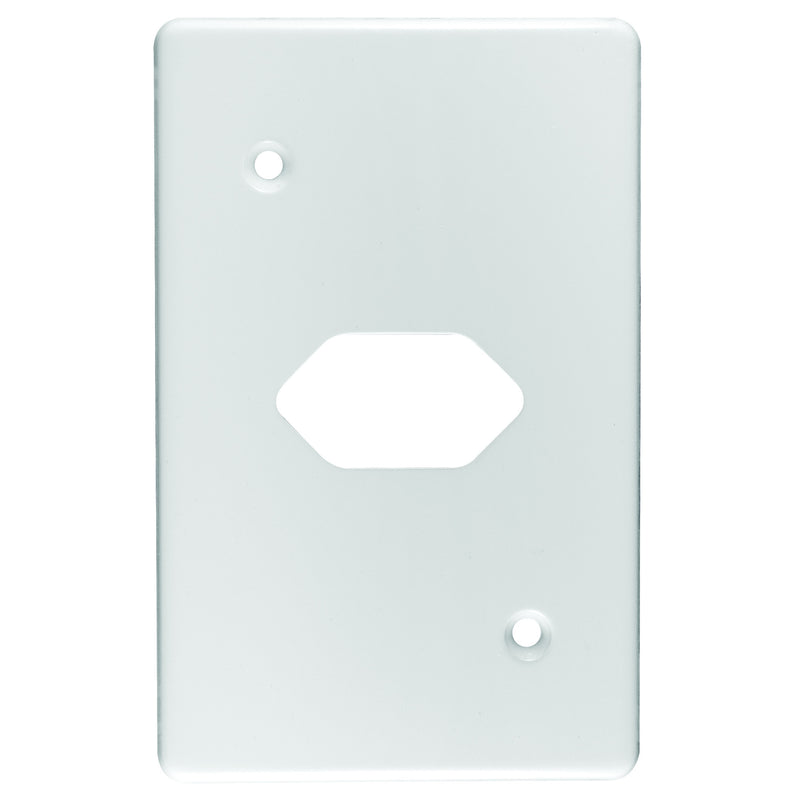 CRABTREE CLASSIC SLIMLINE COVERPLATE STEEL 4X2