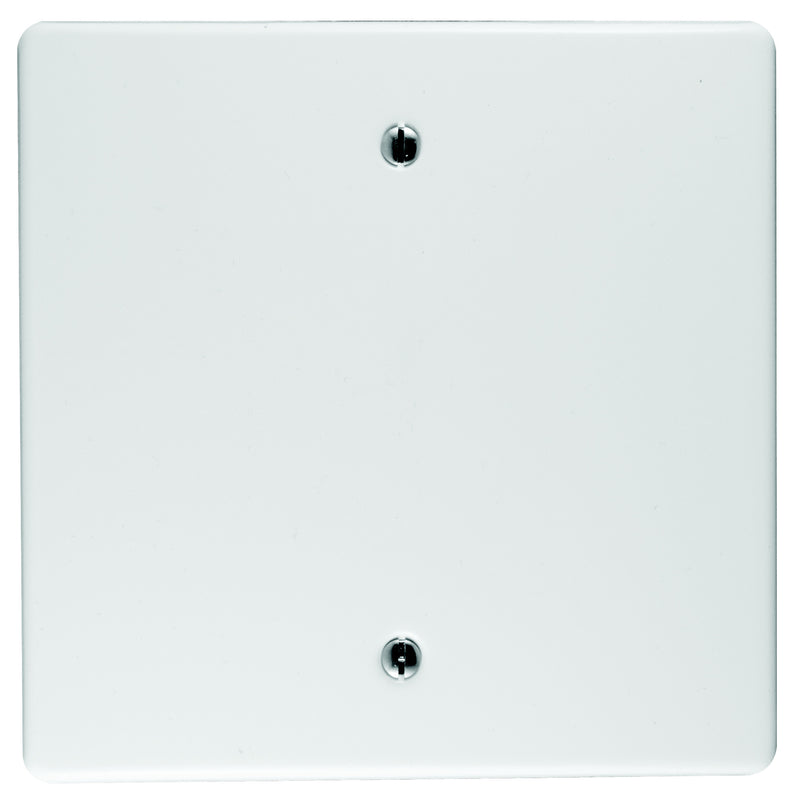 CRABTREE CLASSIC BLANK COVERPLATE STEEL 4X4