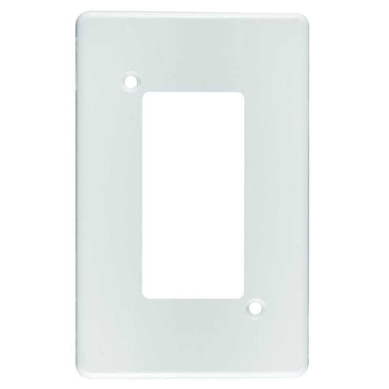 CRABTREE CLASSIC ISOLATOR COVERPLATE STEEL 4X2