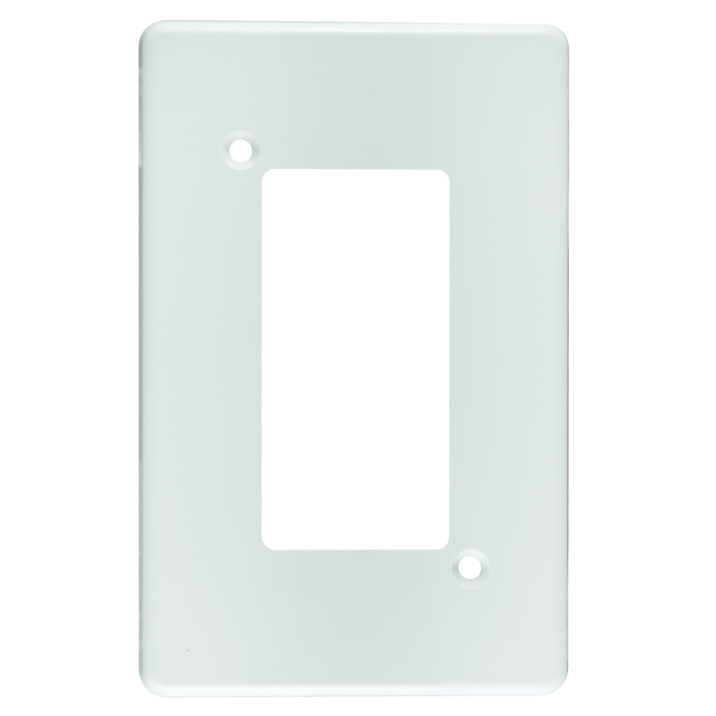 CRABTREE CLASSIC 4 LEVER COVERPLATE PLASTIC 4X2