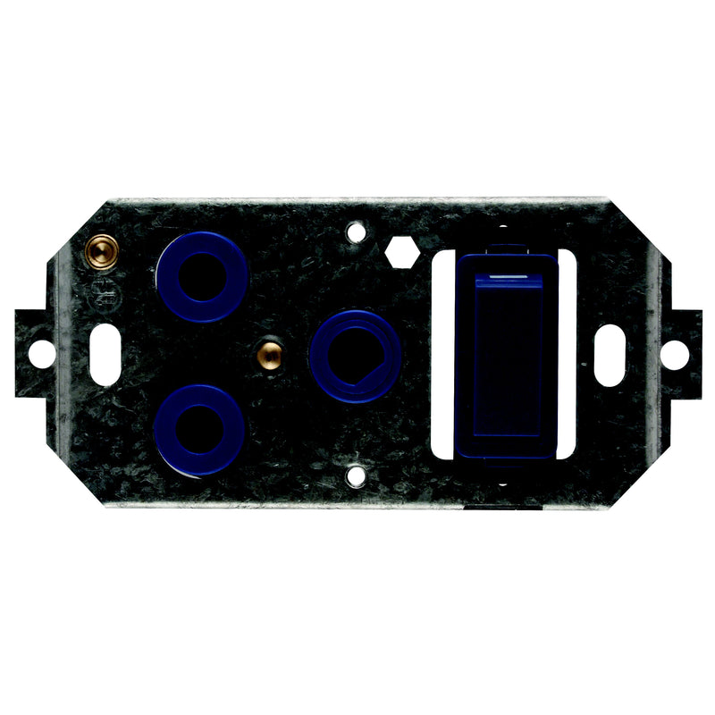 CRABTREE CLASSIC SINGLE 16A SWITCH SOCKET + YOKE 4X2 VERTICAL