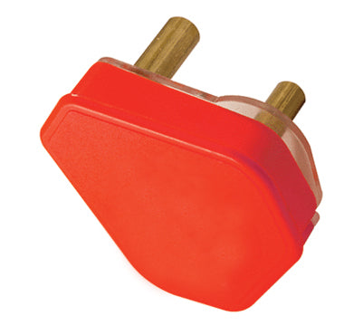 PLUG TOP 3 PIN 16A RED