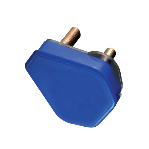 PLUG TOP 3 PIN 16A BLUE