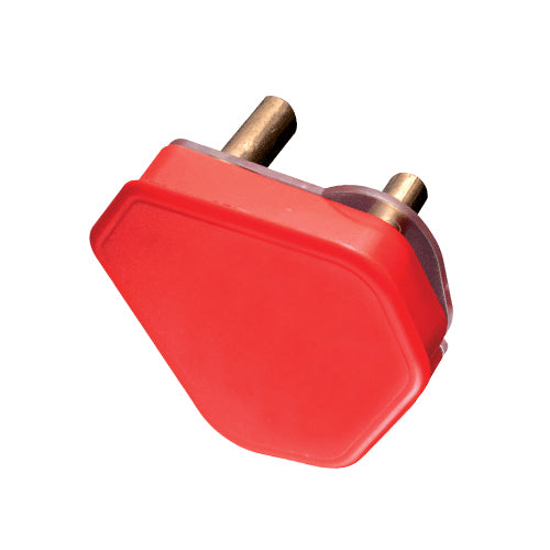 PLUG TOP DEDICATED 3 PIN 16A RED