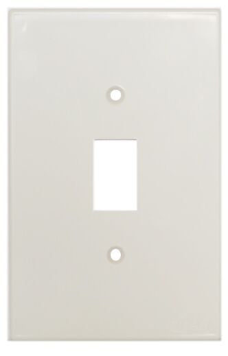 TITAN 1 LEVER PLASTIC COVER PLATE 4X2