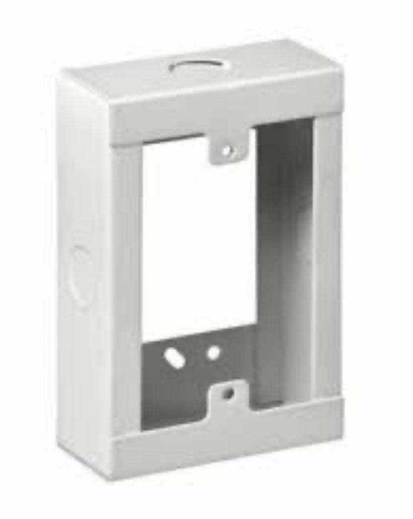 STEEL EXTENSION OPEN WALL BOXES 4X2