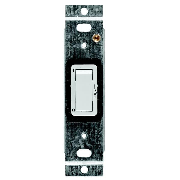 CRABTREE CLASSIC 1 LEVER 1 WAY PARTITION SWITCH + YOKE 30x25mm