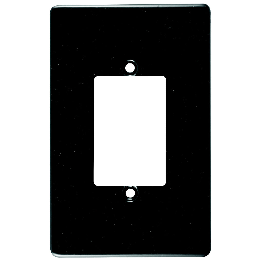 CRABTREE CLASSIC 3 LEVER COVERPLATE STEEL 4X2